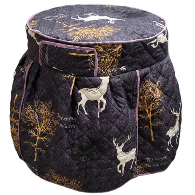 圆形烤火桌布电取暖桌套小清新保暖圆桌罩布套酒店大圆茶几桌套