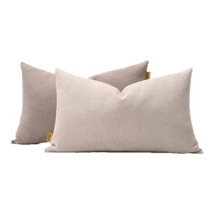 方形沙发抱枕套不含芯客厅轻奢高级感床上腰枕床头靠垫靠背靠枕头