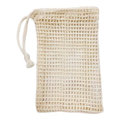 天然起泡网碎肥皂袋收纳