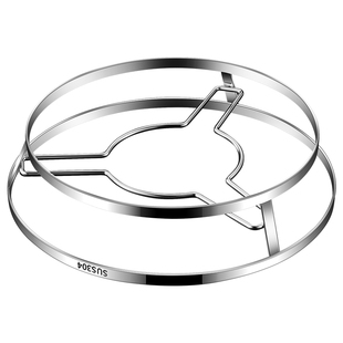 不锈钢锅架304加厚隔热防烫锅垫家用厨房放锅架子置物架蒸架支架