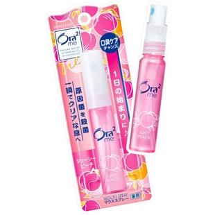 日本进口Ora2皓乐齿口香口气清新剂口腔喷雾女士口喷蜜桃柑橘葡萄