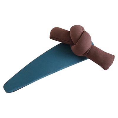 韩系牛角包蝴蝶结发夹bb边夹侧边女2025新款刘海夹前额夹子高级感