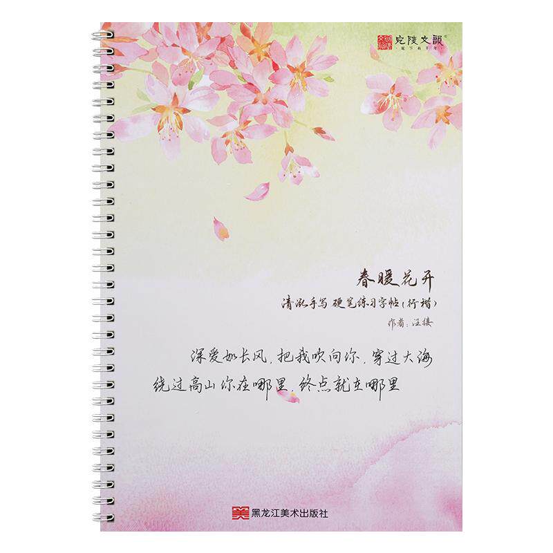 宣魁优选美文成人练字练字帖行书行楷手写体清泓行楷春暖花开字帖  女士临慕女生字体漂亮行书鲸落体临摹钢笔硬笔大学生 名著名篇