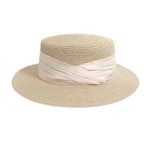 2026新款手工编制草帽子女夏季户外遮阳防晒帽帽显脸小透气沙滩帽