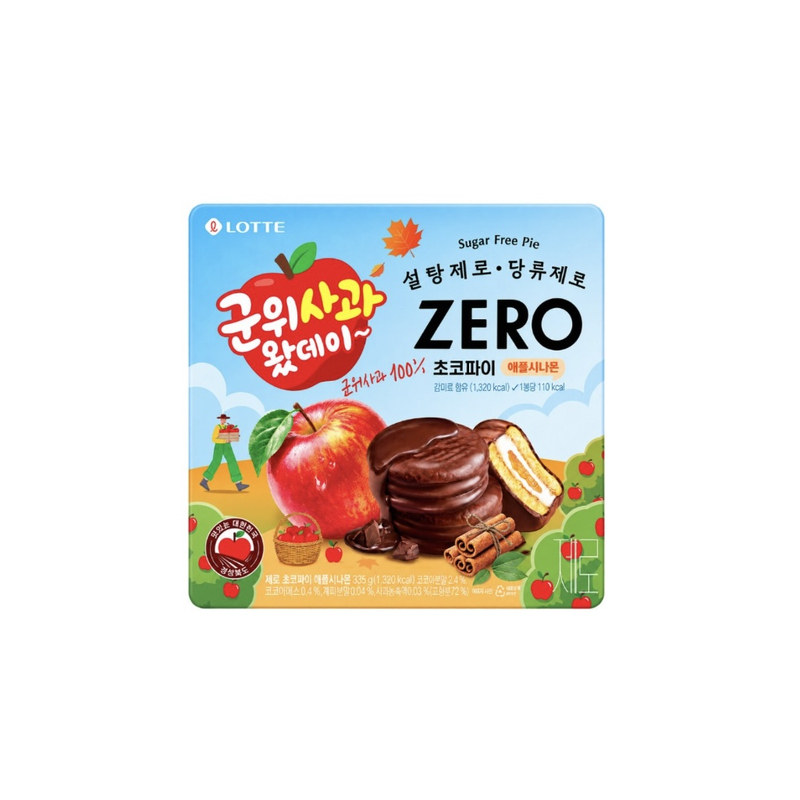乐天ZERO零添加苹果巧克力派