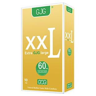 GJG避孕套超薄裸入超大号60mmXXL正品男女用成人情趣计生安全by套