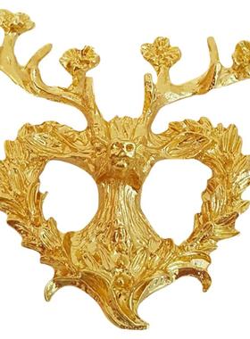 锌合金欧式麋鹿拍摄工艺品壶钮