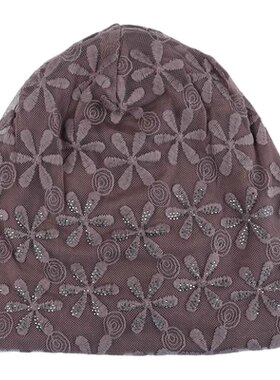 大头围春夏季宽松版型花瓣堆堆帽