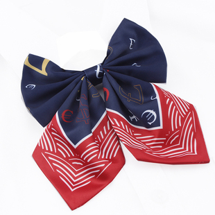 交行领结交通银行领花女士蝴蝶结交行男士领带懒人拉链款定做