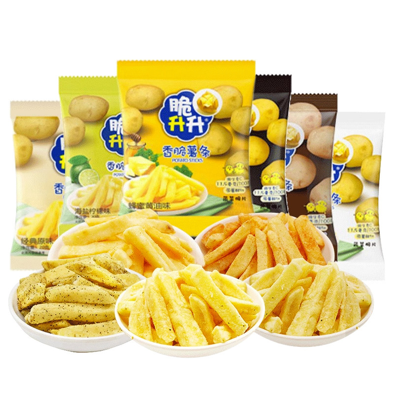脆升升香脆薯条蜂蜜黄油味土豆条办公室零食休闲小吃食品
