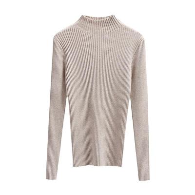 半高领针织衫秋冬套头