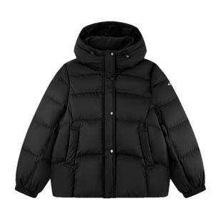 乔丹泡芙羽绒服女2025冬季新款商场同款抗静电防泼水防风保暖外套