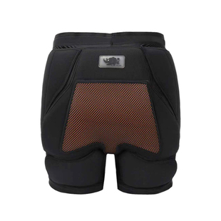 黑犀软护王三代单板护臀 UD智能分子滑雪护臀滑冰加厚防摔裤