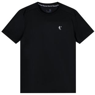 乔丹短袖T恤男士2026夏季新款冰丝速干衣男款黑色百搭休闲运动服