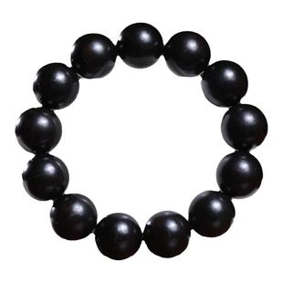 【黑檀经典款】天然东非黑黄檀紫光檀佛珠手串男女手链盘玩念珠