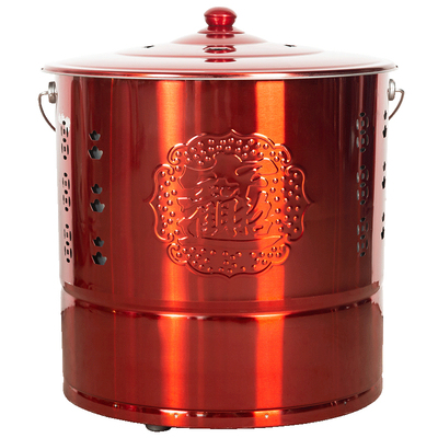 不锈钢烧纸桶家用室内无烟烧金桶