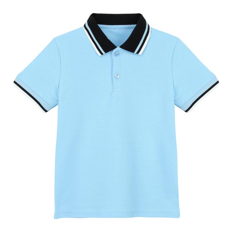 幼儿园园服童装夏季短袖上衣T恤英伦学院风小学初中高中班服校服