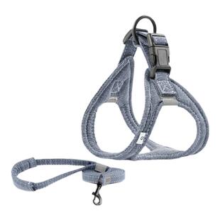 防挣脱遛狗狗牵引绳背心式反光胸背带中型小型犬宠物泰迪比熊狗绳