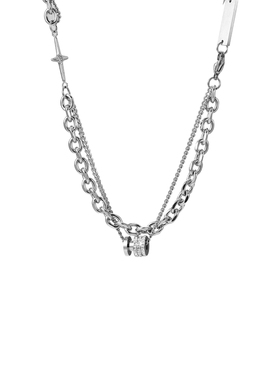 小众设计高级感女酷钛钢项链