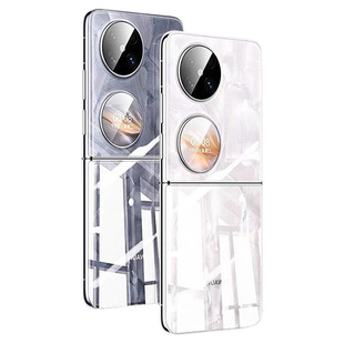 手机壳型月适用华为pocket2新款超薄透明p50pocket男士折叠屏S宝盒镜头全包保护套防摔高级感女款后外壳简约