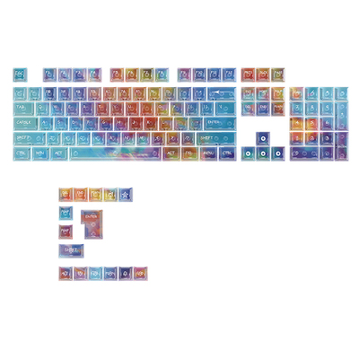 恺宙雾透键帽原厂高度PC透明材质