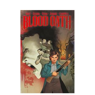 【预售】【Dark Horse】血誓英文漫画进口原版书简装14岁以上Blood Oath Alex SeguraDark Horse