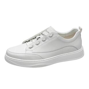 Goldlion男鞋厚底小白鞋2026春季新款免系商务休闲板鞋CORTIS风