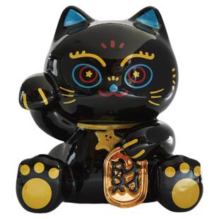 大兴善寺陶瓷猫猫神摆件国风招财猫开业玄关前台收银祈愿招财礼物