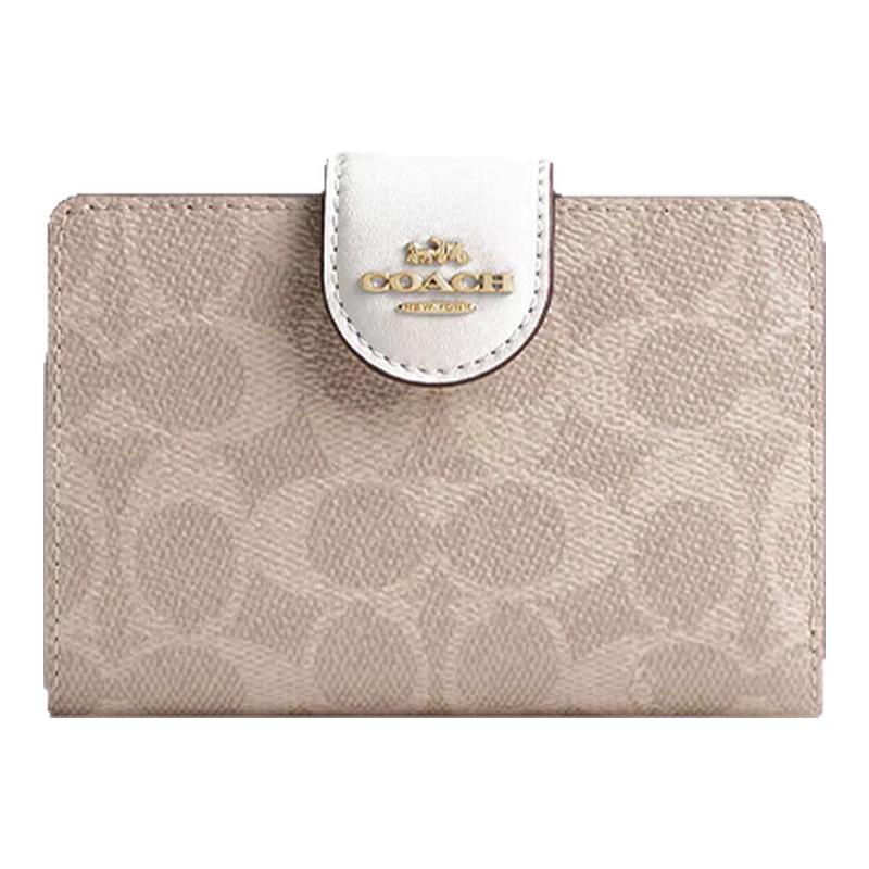 COACH/蔻驰女士零钱包按扣开合