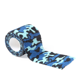 迷彩胶带仿生胶布绷带胶粘布自粘无纺布料户外伪装网鱼竿缠把带