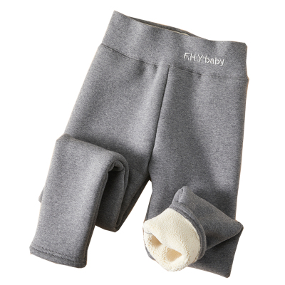 东北特厚纯棉超厚女童一体保暖裤