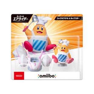 定金 任天堂amiibo手办 星之卡比驭天飞行者 厨师川崎与跳跃之星