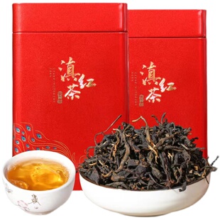 云南古树红茶晒红临沧浓香型高山凤庆滇红茶普洱茶叶散装礼盒500g