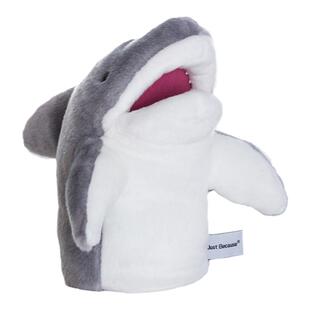 海洋动物鲨臂鲨鱼手偶娃娃手玩偶宝宝早教安抚毛绒玩具嘴巴能动