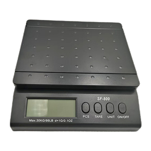 高精度电子秤30kg台秤商用精准克称快递箱包称重大秤面精密计重秤