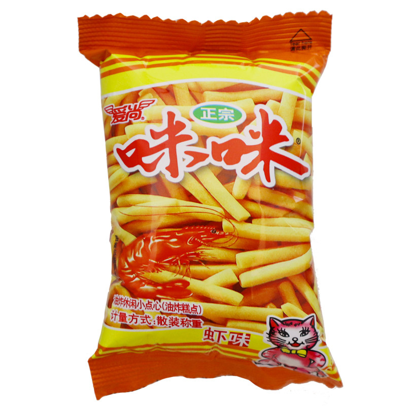 爱尚咪咪虾条儿时怀旧小吃