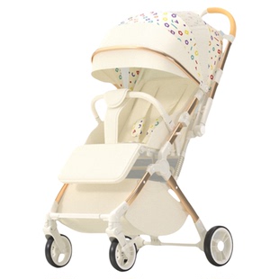 2025年新款婴儿推车高景观双向可坐躺轻便折叠婴儿车推车四轮减震