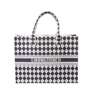 新款毛毡包礼品手提袋定制logo休闲百搭印花购物包广告收纳袋定做