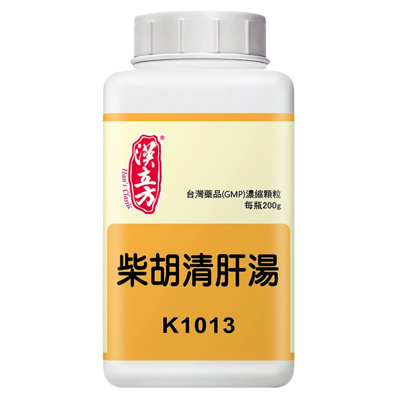 汉立方柴胡清肝汤颗粒200g疏风清热利肝散结肝胆郁结中成药正品