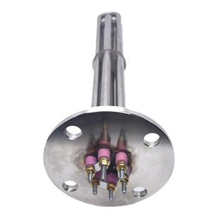 大功率115法兰式电加热管工业220380V水箱导热油锅炉304加热器