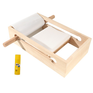 家用自制卷条机手工卷艾灸条器具木制卷艾条艾绒柱卷制工具艾条机