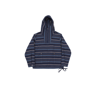 Secondorder SS26 Half Zip Pullover半拉链条纹休闲套头水手帽衫