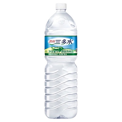 济州三多水韩国进口偏硅酸火山岩层天然矿泉水2L*6瓶泡茶饮用水