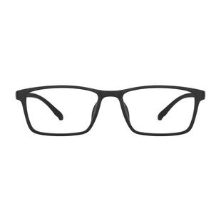 久森高度近视眼镜框架男超轻磨砂黑方框女TR可配镜片全框