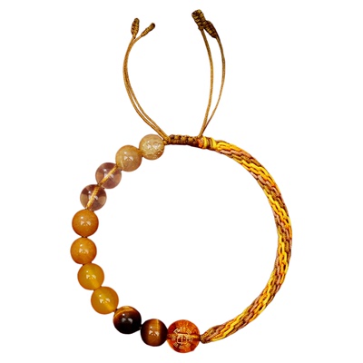 杭州灵隐五行多宝水晶手绳