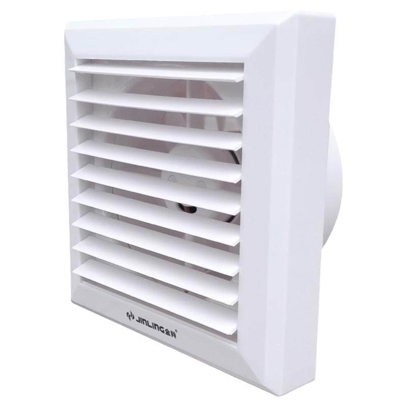 金羚排气扇卫生间排风扇换气扇电动百叶强力静音防风雨厕所抽风机