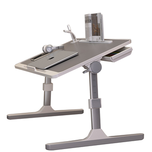 可折叠升降床上小桌子家用学习书桌学生宿舍写字桌上下铺女生卧室飘窗办公桌子懒人笔记本电脑桌板儿童膝上桌