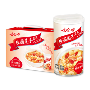 娃哈哈桂圆莲子八宝粥即食