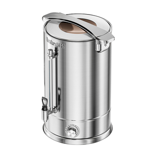 欧顿双层电热烧开水桶商用大容量家用不锈钢煮茶桶保温一体热水壶