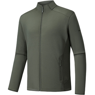 安踏冠军户外Polartec抓绒外套透湿加厚保暖针织上衣男152540706